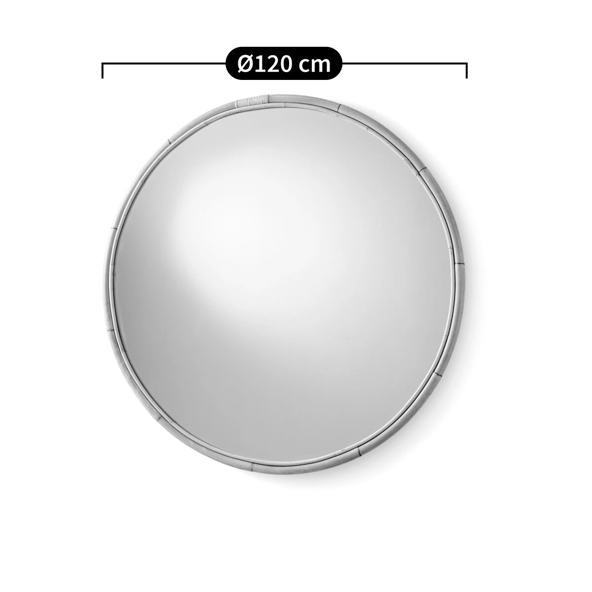 Miroir Rond En Rotin Ø120 Cm, Nogu 11 Miroir Rond En Rotin Ø120 Cm, Nogu – Image 9