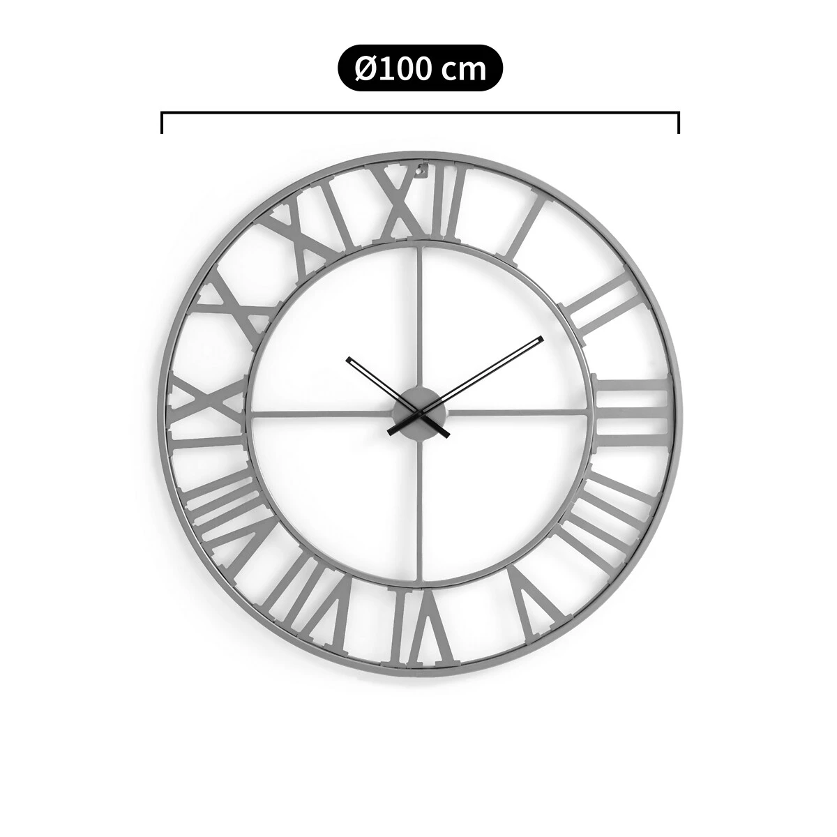 Horloge En Métal Ø100 Cm, Zivos 7 Horloge En Métal Ø100 Cm, Zivos – Image 5