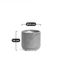 Cache-pot En Grès Ø14 Cm, Gatila -Ameublement De Maison 8979915c869ad7be4989e880cb152862