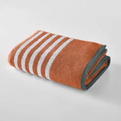 Drap De Bain éponge Rayé 500g/m2, Calanques