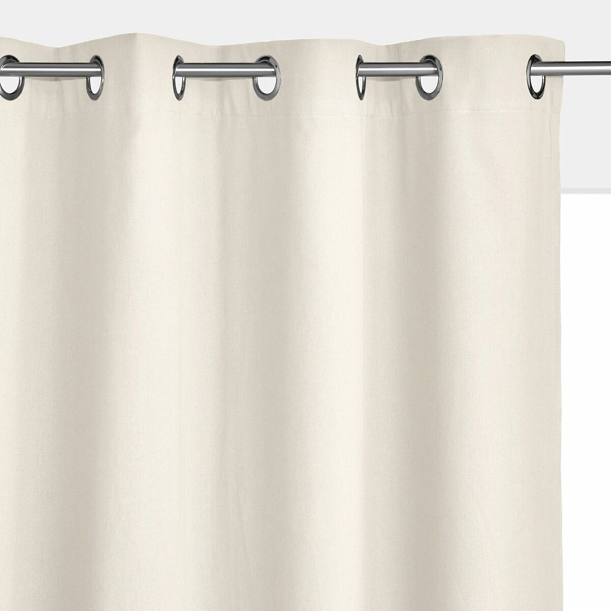 Rideau Radiateur Occultant Lin/coton œillets Taïma 5 Rideau Radiateur Occultant Lin/coton œillets Taïma – Image 3