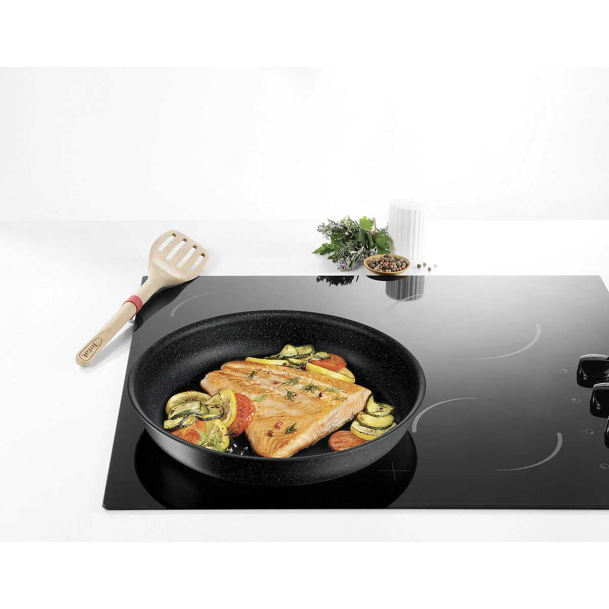 Tefal Batterie De Cuisine 10 Pièces Ingénio Black Stone 9 Tefal Batterie De Cuisine 10 Pièces Ingénio Black Stone – Image 7