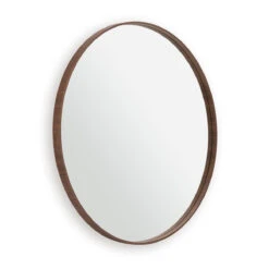 Miroir Rond Plaqu Noyer Ø100 Cm, Alaria -Ameublement De Maison 8c81ba9506a7aca7feb835f032f333d0 1