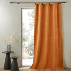 Rideau Lin Lavé Doublé Anneaux, Private -Ameublement De Maison 8c90e4a27edbc2d2045b5f9a1ab25374