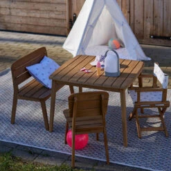 Table De Jardin Enfant En Acacia, Aksel -Ameublement De Maison 8f3973075586ec5ffbbc938d548a1bc1