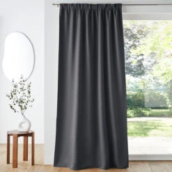 Rideau Occultant Double Face Galon Fronceur, Voda