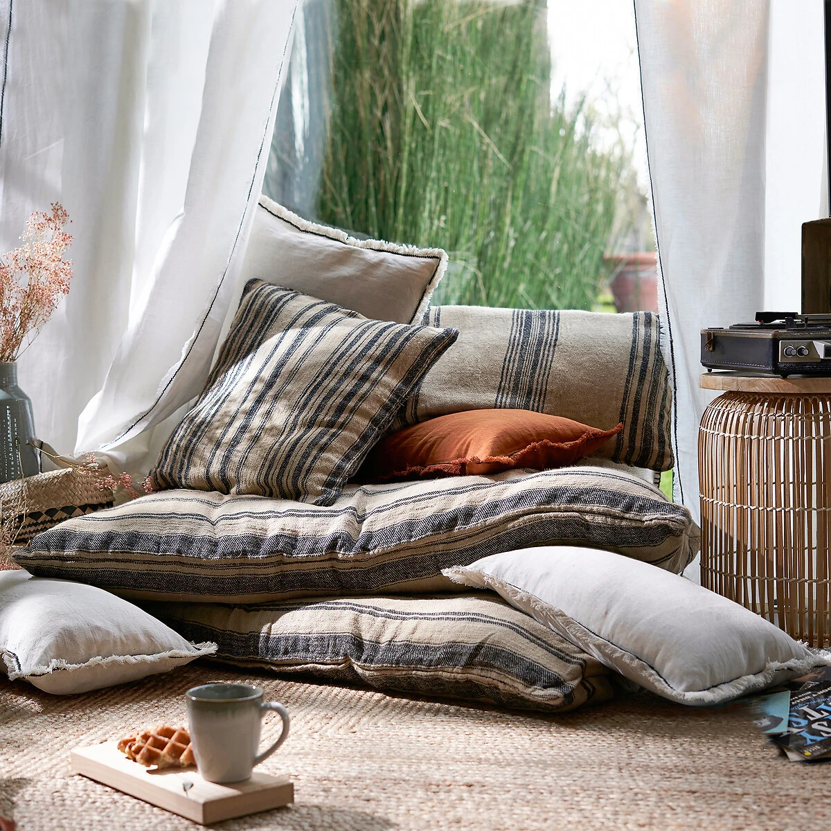 Rideau Panneau Lin/coton, Menorca 10 Rideau Panneau Lin/coton, Menorca – Image 8