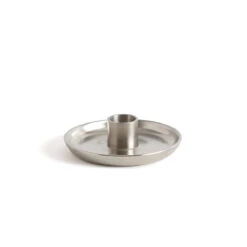 Bougeoir Rond En Aluminium, Vela