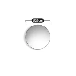 Miroir Rond En Métal Acier Ø25 Cm, Uyova -Ameublement De Maison 95a2f870e09238b73d030b8badd46f5d