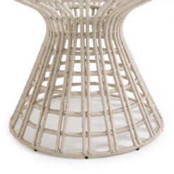 Table De Jardin Métal/corde/verre, Irati -Ameublement De Maison 9817762a8dc0cb009c06e9b92dde08a9