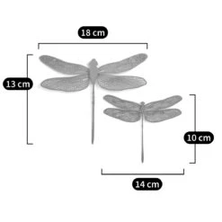 Lot De 2 Libellules Décoratives Taille S, Strakaza -Ameublement De Maison 9913f602d9b05e7d9bda515bdb21f0ff