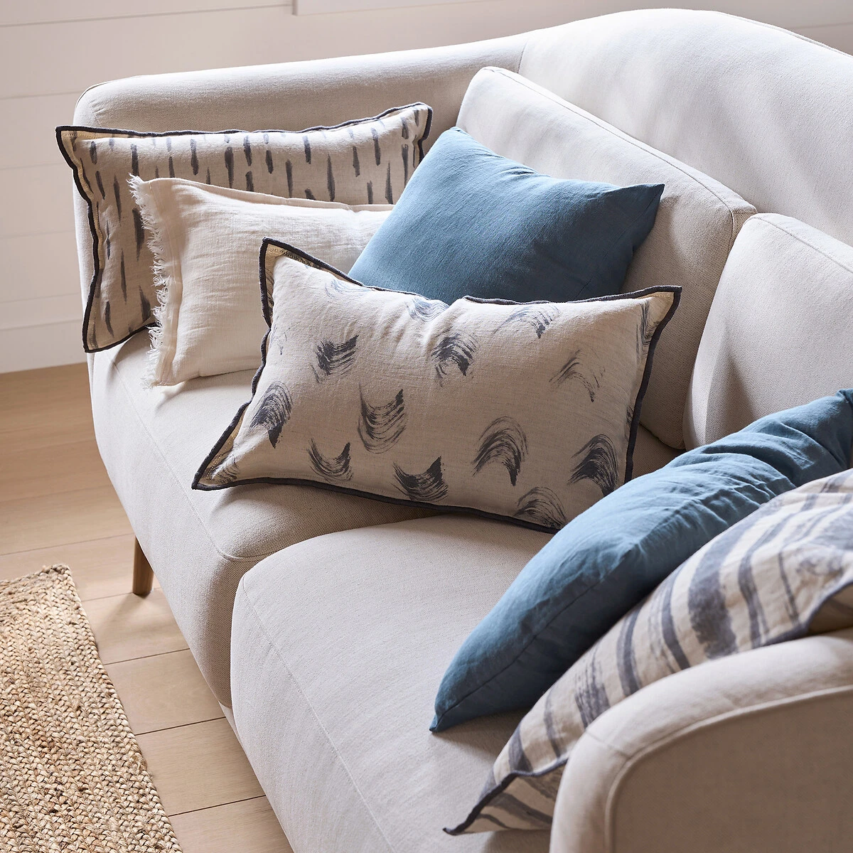 Housse De Coussin 40x40 Cm, Coton/lin, Valbo 5 Housse De Coussin 40x40 Cm, Coton/lin, Valbo – Image 3