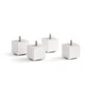 Lot De 4 Pieds De Sommier Courts Carrés, Jarano -Ameublement De Maison 9b8dec5e40e5f7fb5b4b45034f0f36af