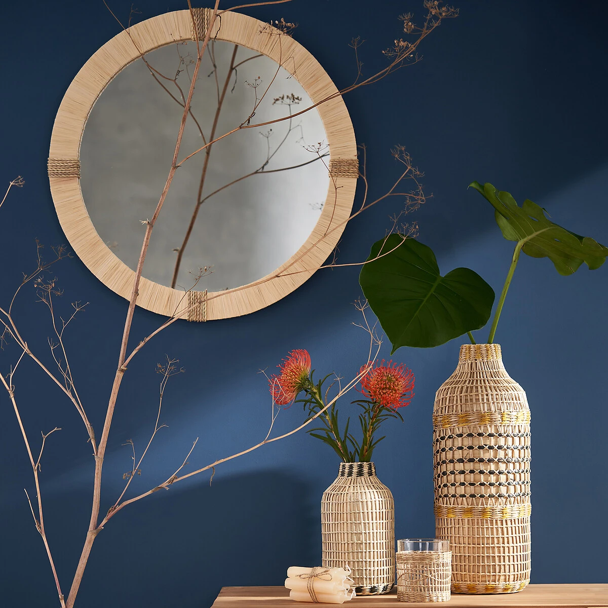 Vase Décoratif Bambou H42 Cm Plooming 5 Vase Décoratif Bambou H42 Cm Plooming – Image 3