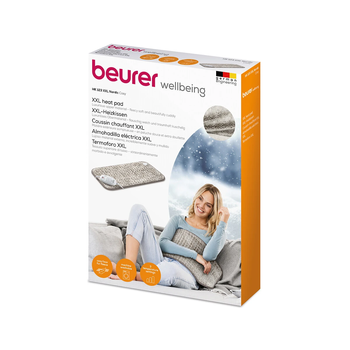 Beurer Coussin Chauffant Polaire XXL HK123 Nordic 8 Beurer Coussin Chauffant Polaire XXL HK123 Nordic â Image 6