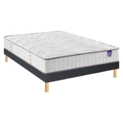 Ensemble Matelas Cosy Lit + Sommier à Lattes -Ameublement De Maison 9cfb13cc3a3a465f9fb9c3d6214dacde