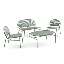 Banc De Jardin, Métal Acier, Solale -Ameublement De Maison a4f56054583dd4d6df80d74bd8544cbb 1