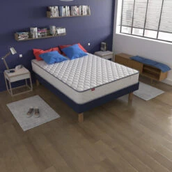 Ensemble Matelas Roulé Et Sommier Kit Keep Smiling -Ameublement De Maison a554f8d5e8e45c67f999375eb9be9184
