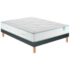 Ensemble Matelas Tout Moelleux + Sommier Pencil -Ameublement De Maison a5eec24e5e9275a2018338652387c168