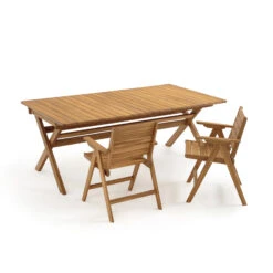 2 Fauteuils Pliants Réalto, En Acacia -Ameublement De Maison a60fb3fb438b7358f0254ad1257fe303