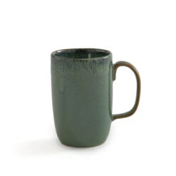 Lot De 4 Mugs Grès émaillé Réactif, Nael