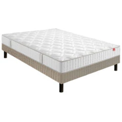 Ensemble Matelas Ressorts L'Originel + Sommier -Ameublement De Maison a8c1770d4b788ad0a5cb3619a6197757