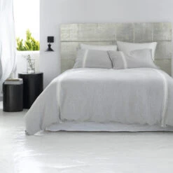 Cache-sommier En Lin Lavé, Linéo -Ameublement De Maison a96bc6145651251a5382cbc116d6ea82