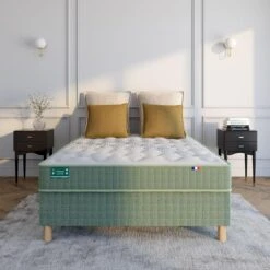 Matelas 828 Ressorts Ensachés+latex Ferme 7 Zones