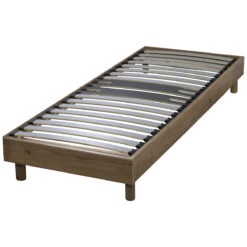 Sommier Déco à Lattes + Pieds -Ameublement De Maison a97c5b0bd4ec13b78257fec425127808