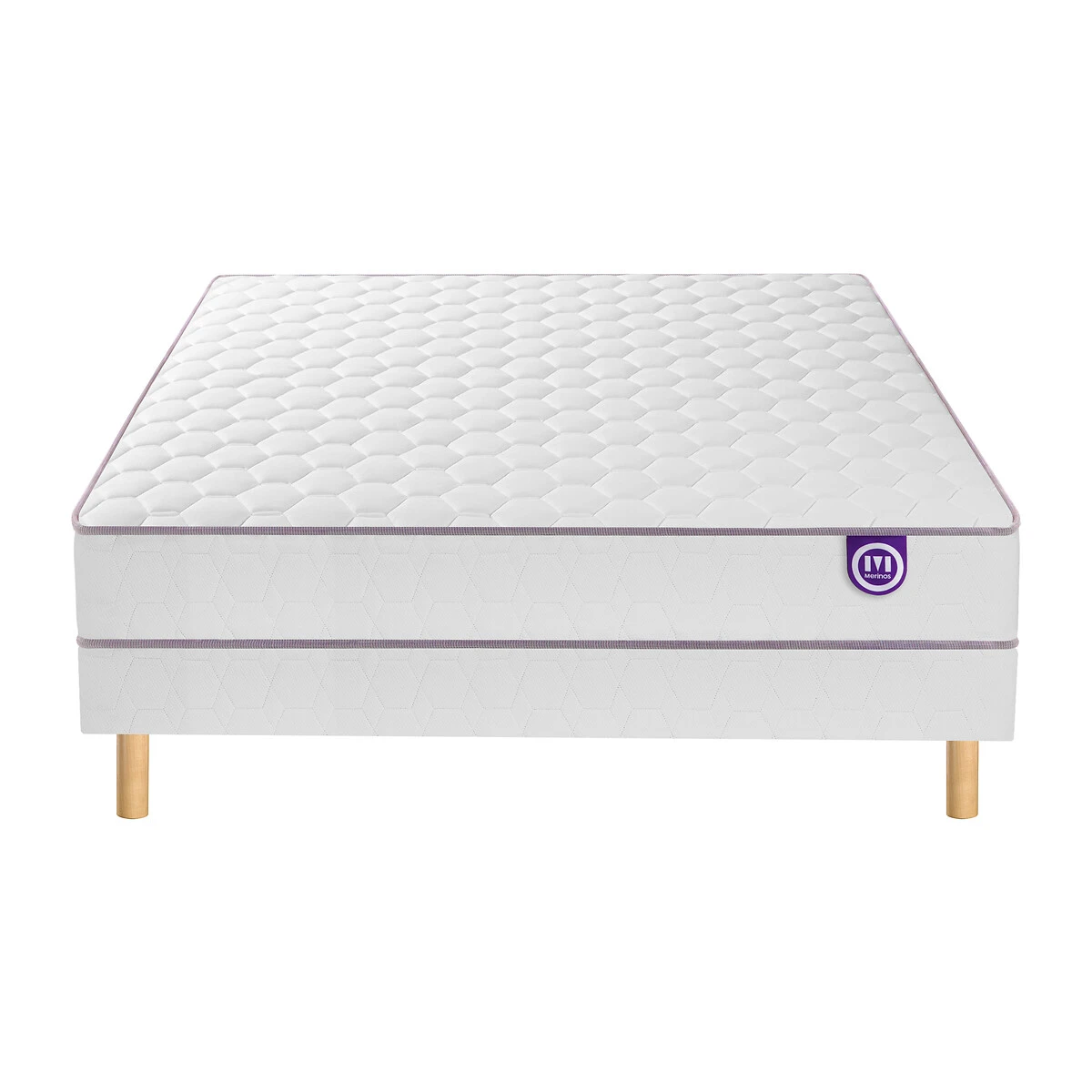Ensemble Matelas Ressorts Ensachés + Sommier Natty 5 Ensemble Matelas Ressorts Ensachés + Sommier Natty – Image 3