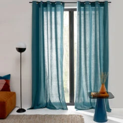 Rideau Lin Lavé à œillets Onega -Ameublement De Maison aa52c229e8f2526fe14fadaa8a07ad48