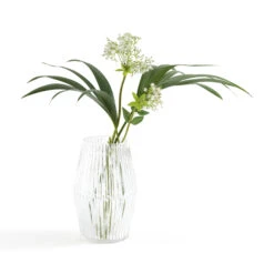 Vase Verre Rainuré Forme Cylindre H25 Cm, Afa -Ameublement De Maison aca4415512a85d4a3cf0ddece4239d5a