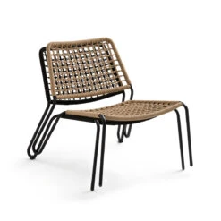 Fauteuil De Jardin Bas En Corde Tressée, Masix -Ameublement De Maison acbce6ee934fba6fe8679f2b362c4da6