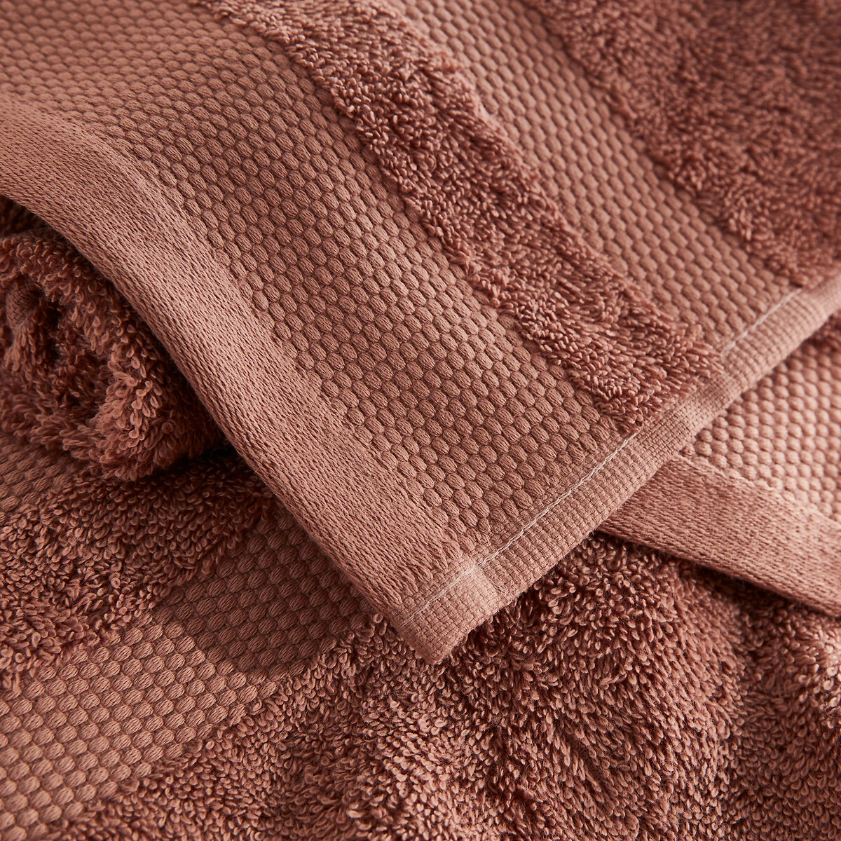 Lot 4 Serviettes D'invité Coton égyptien, Kheops 4 Lot 4 Serviettes D'invité Coton égyptien, Kheops – Image 2