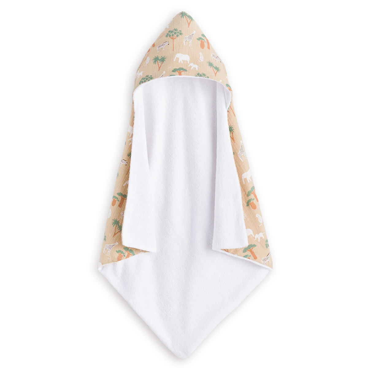 Cape De Bain Bébé Gaze De Coton, Mozambique 3 Cape De Bain Bébé Gaze De Coton, Mozambique