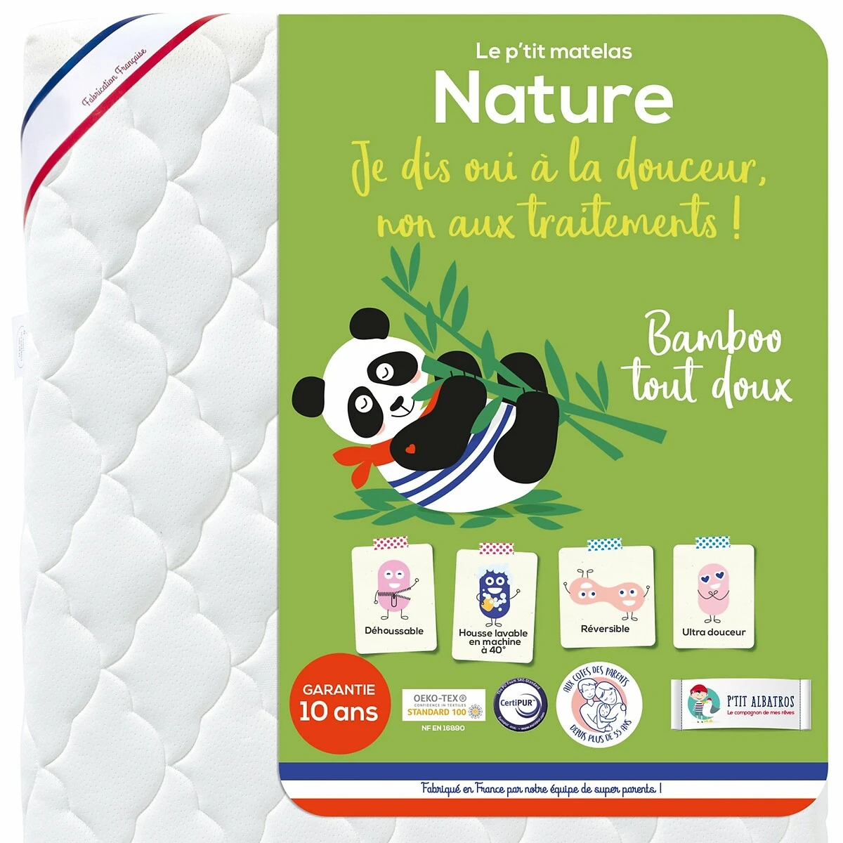Matelas Bébé Bamboo 3 Matelas Bébé Bamboo