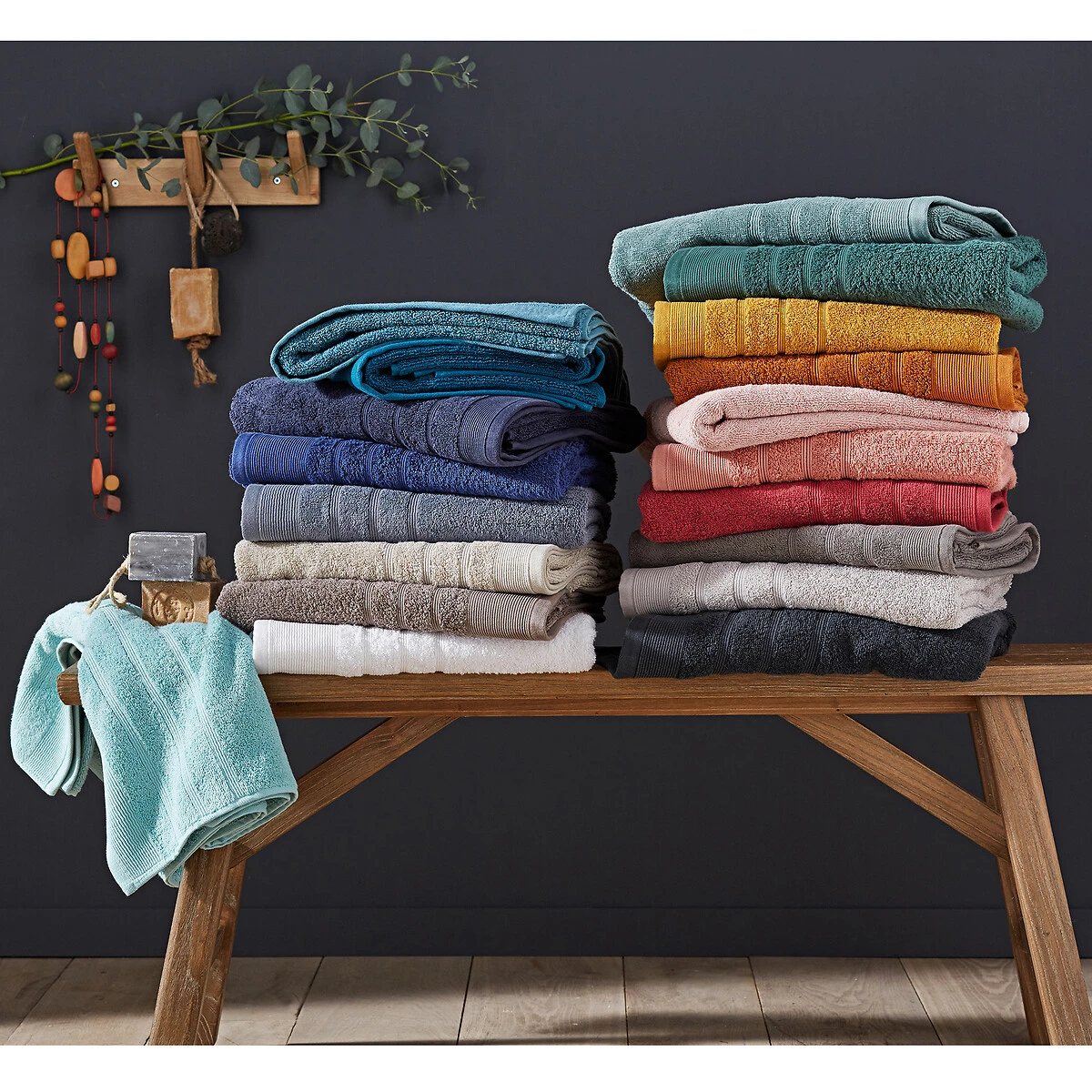 Lot De 2 Serviettes éponge 600 G/m2, Zavara 11 Lot De 2 Serviettes éponge 600 G/m2, Zavara – Image 9