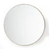 Miroir Rond En Métal Acier Ø90 Cm, Iodus -Ameublement De Maison b5e78f5284971ebf6375f038c3fdd442