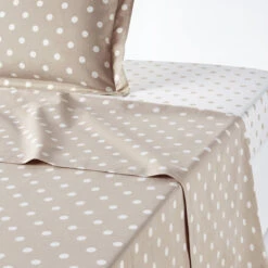 Housse De Couette Pur Coton Imprimé Pois, Clarisse -Ameublement De Maison b9afd5b6381ea9c48ce7a7d14bba2449