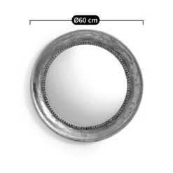 Miroir Rond En Manguier Massif Ø60 Cm, Afsan -Ameublement De Maison ba06c7994aec364c1f91ad4330a1a021