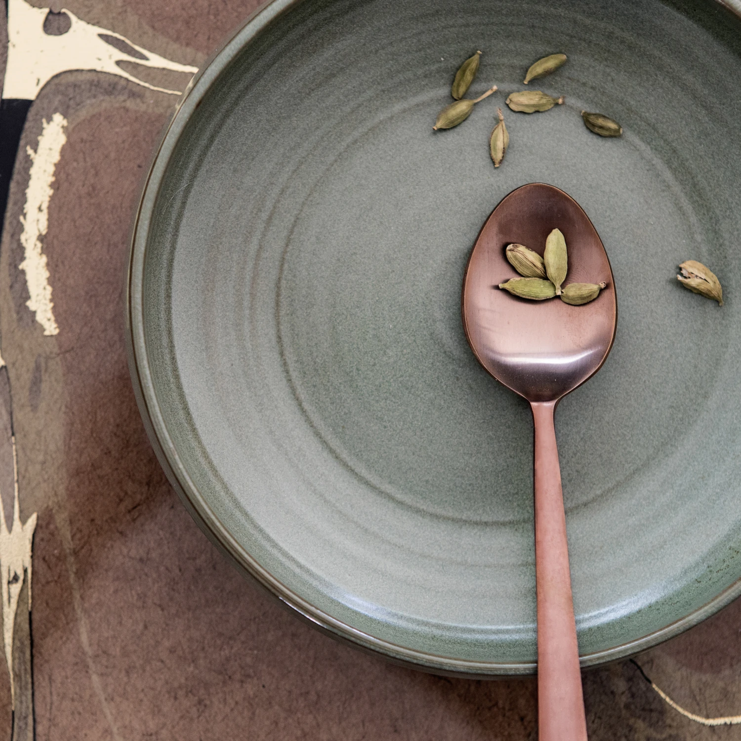 4 Assiettes Plates Grès émaillé, Akira 12 4 Assiettes Plates Grès émaillé, Akira – Image 10