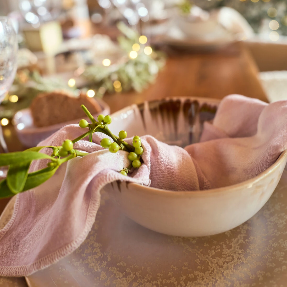 Lot De 4 Assiettes Plates Grès émaillé, Celestial 8 Lot De 4 Assiettes Plates Grès émaillé, Celestial – Image 6