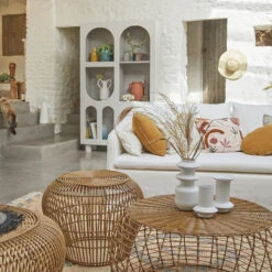 Table Basse De Jardin Résine Tressée ø80cm, Kafi -Ameublement De Maison bdc64e93386c48efc08ecc2b6438559c