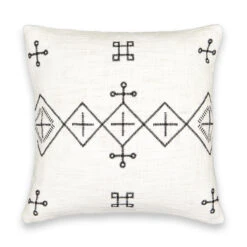 Housse De Coussin Brodée, Angusto