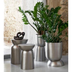 Cache-pot Fonte Aluminium Petit Modèle, Fraulino -Ameublement De Maison c30f70c8bed4c6766c42b8aaadee91c4