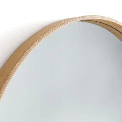 Miroir Rond Plaqué Chêne Ø80 Cm, Alaria -Ameublement De Maison c3894b0fb073c4aa42fbfb947264f8af