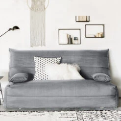 Lot De 2 Housses Coussin Polycoton ASARET -Ameublement De Maison c475cb2302de79559bbad2bd429f9a7f