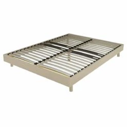 Sommier Déco à Lattes + Pieds