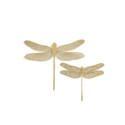 Lot De 2 Libellules Décoratives Taille S, Strakaza