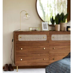 Miroir Rond Plaqu Noyer Ø100 Cm, Alaria -Ameublement De Maison c645c3a4063157dc9d31e217346a8b7d